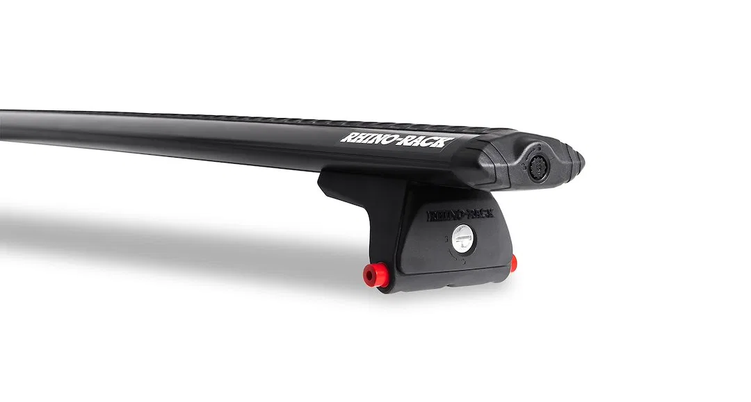 RLT600H – RHINO RACK Roof Rack Mounting Kit, Designed To Fit Rhino Rack's Vortex Roof Rack Cross Bar Black Set Of 2